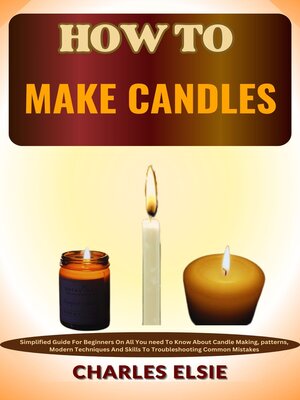cover image of HOW TO MAKE CANDLES